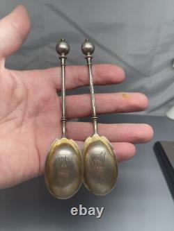 Tiffany & co sterling silver Spoons Vintage Patent 1863 Wight 42.7g