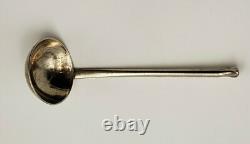 Unique Vintage Sterling Silver Small Handmade Ladle (#773)