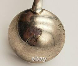 Unique Vintage Sterling Silver Small Handmade Ladle (#773)