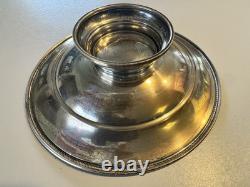 VINTAGE F. B. ROGERS SILVER CO. STERLING SILVER SMALL BOWL #303 6-1/2 Good Cond