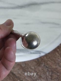 VINTAGE STERLING SILVER MEXICO PIPE 420 Sherlock Estate Find Hippie