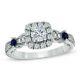 Vera Wang Love Collection 1.7 Ct Diamond Blue Sapphire Vintage Ring 14k Gold Fn