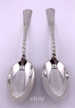 Vintage 1885 Gorham Colonial 8.25 Sterling Silver Tablespoons (2) 115.4G