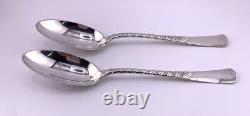 Vintage 1885 Gorham Colonial 8.25 Sterling Silver Tablespoons (2) 115.4G