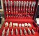 Vintage 1936 Wallace Sterling Silver Flatware Set Sir Christopher Service For 12