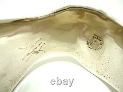 Vintage 1980s Bangle Bracelet Modernist Frederic Jean Duclos Sterling 925 on Wax