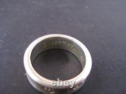 Vintage 1997 Tiffany & Co. T & Co. 1837 Sterling Silver 925 Ring