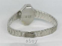 Vintage 29mm Longines Mid-century Sterling Silver Women's Wrist Watch, Running