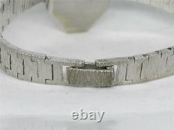 Vintage 29mm Longines Mid-century Sterling Silver Women's Wrist Watch, Running