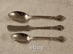 Vintage 44 Piece Gorham Chantilly Sterling Silver Flatware Set