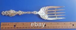 Vintage 9.5 Sterling Silver Serving Salad Meat Fork