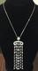 Vintage 925 Sterling Silver Necklace & Pendant 20 Italy Jewelry Women Ladies