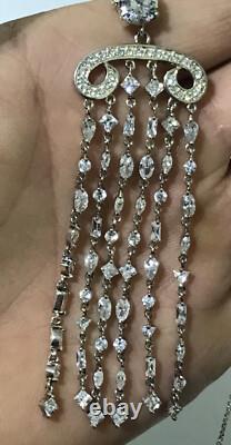 Vintage 925 Sterling Silver NECKLACE & Pendant 20 Italy Jewelry Women Ladies