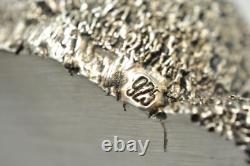 Vintage 925 Sterling Silver Rabbit- 5Tall X 4.5Wide X 3 Width/410 gr