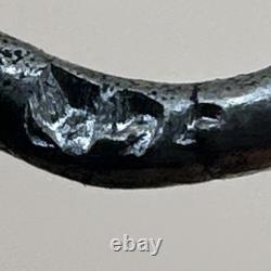 Vintage 925 Sterling Silver Turquoise Beaded Necklace Artisan Style