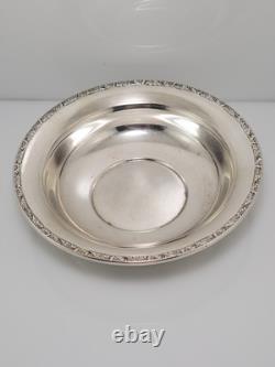 Vintage A M. Fred Hirsch Co Sterling Silver #209 Dish Bowl 89.43 Grams