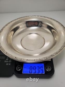 Vintage A M. Fred Hirsch Co Sterling Silver #209 Dish Bowl 89.43 Grams
