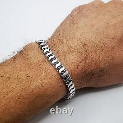 Vintage Beautiful Bracelet Jewelry, 925 Sterling Silver, Handmade 9,34g