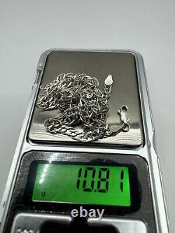 Vintage Beautiful Jewelry Chain, 925 Sterling Silver, Signed 10.81g