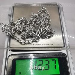 Vintage Beautiful Jewelry Chain, 925 Sterling Silver, Signed 12,37g