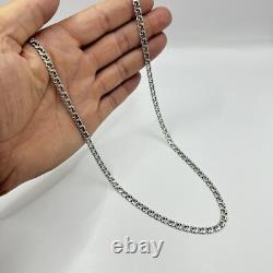 Vintage Beautiful Jewelry Chain, 925 Sterling Silver, Signed 17,56g