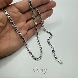 Vintage Beautiful Jewelry Chain, 925 Sterling Silver, Signed 17,56g