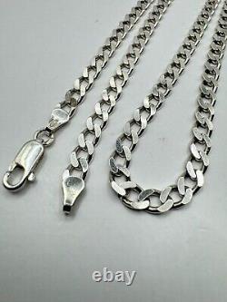 Vintage Beautiful Jewelry Chain, 925 Sterling Silver, Signed 21.78g