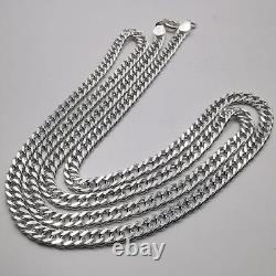 Vintage Beautiful Jewelry Necklace Chain 925 Sterling Silver Signed 13.41gr