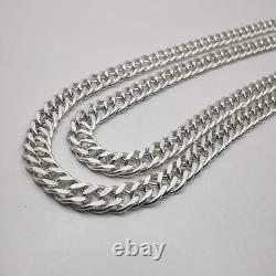 Vintage Beautiful Jewelry Necklace Chain 925 Sterling Silver Signed 13.41gr