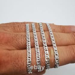 Vintage Beautiful Jewelry Necklace Chain 925 Sterling Silver Signed 13.41gr