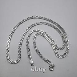 Vintage Beautiful Jewelry Necklace Chain 925 Sterling Silver Signed 13.41gr