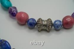 Vintage Carolyn Pollack Relios Southwestern Necklace 17.25 Bracelet 8.25 JB24