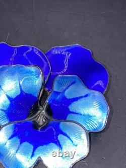 Vintage David Andersen Enamel Pin in Sterling Silver, 1960's, Vintage Jewelry