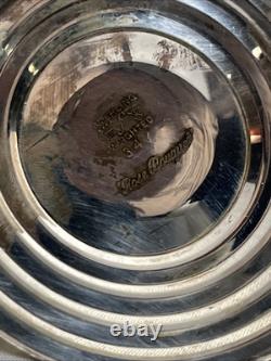 Vintage Fisher Sterling Silver Weighted Candelabra Rose Bouquet 375 g