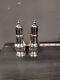 Vintage Genova Sterling Silver Salt Pepper Set Vintage Penguin Mark 84g