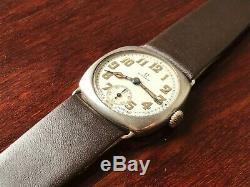Vintage Gents Omega Mechanical Trench Watch RARE