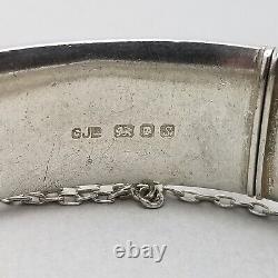 Vintage Georg Jensen Solid Sterling Silver Bangle Hallmarked London 1973 35g