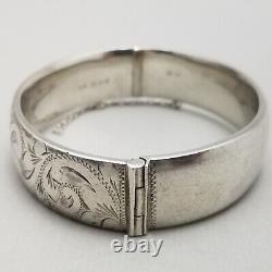 Vintage Georg Jensen Solid Sterling Silver Bangle Hallmarked London 1973 35g