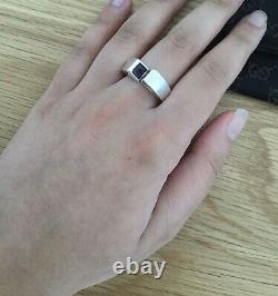 Vintage Gucci Amethyst Sterling Silver Fully Hallmarked Ring