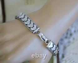Vintage Jewellery Bracelent Sterling Silver Antique Jewelry 18.5Cm