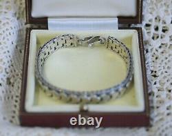 Vintage Jewellery Bracelent Sterling Silver Antique Jewelry 18.5Cm