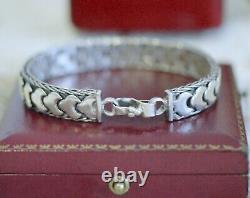 Vintage Jewellery Bracelent Sterling Silver Antique Jewelry 18.5Cm