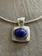 Vintage Joseph Esposito Pendant/ Clasp Lapis Lazuli 925 Signed Perfect 15g