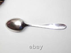 Vintage Manchester Southern Rose Solid Sterling Silver Table Serving Spoon 8