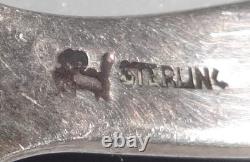Vintage Marked Signed Whiting Mfg Sterling Silver Caddy Shovel Spoon