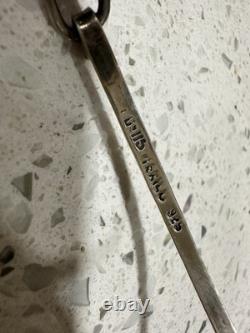 Vintage Mexico. 925 Sterling Silver Choker Necklace