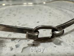 Vintage Mexico. 925 Sterling Silver Choker Necklace