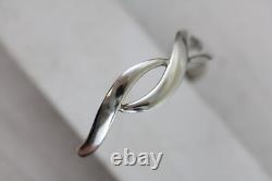 Vintage Mexico Sterling Silver 925 Cuff Bracelet 6.25 Southwest Stack Retro