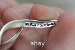 Vintage Mexico Sterling Silver 925 Cuff Bracelet 6.25 Southwest Stack Retro