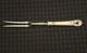 Vintage Modernist Codan Mexico Sterling Silver. 925 Handle. Carving Fork